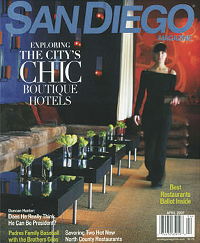 San Diego Magazine Cover 2007