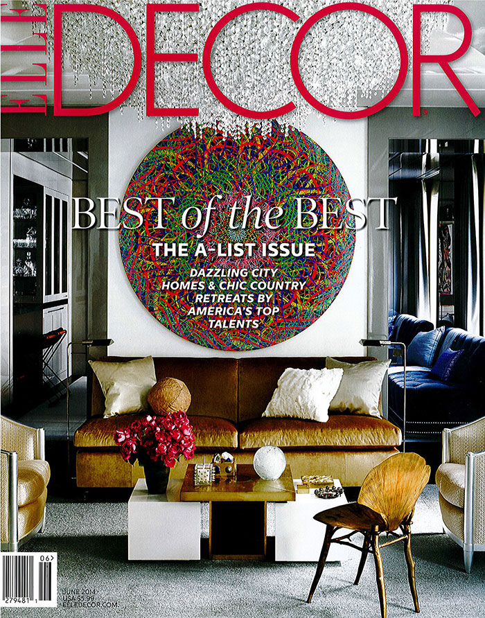 Elle Decor Cover June 2014